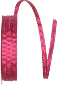Stuha rypsová ELEGANCE SHOCKING PINK sytě růžová 6mm x 6m (3,50 Kč/m)