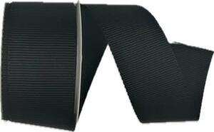 Stuha rypsová ELEGANCE BLACK černá 40mm x 2m (11,- Kč/m)