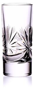 Bohemia Crystal Ručně broušené sklenice na pálenku Mašle 40ml (set po
