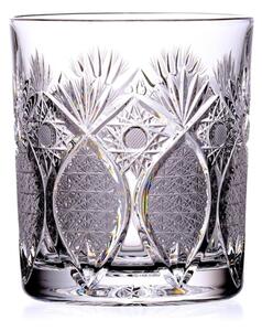 Bohemia Crystal Ručně broušené sklenice na whisky a rum Brilliant 320m