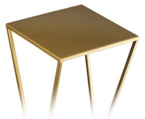 Stojan na květiny LOFT 70x23,5 cm zlatá
