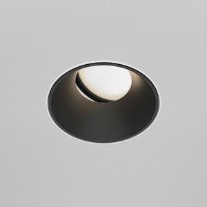 Maytoni Moderní vestavné svítidlo SHARE, 10W, ⌀ 11,2 cm, 1xGU10 Barva: Bílá/Černá