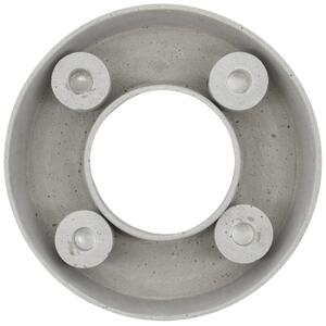 -25 % Dny Marianne - House Doctor Šedý kameninový svícen Ring 26 cm
