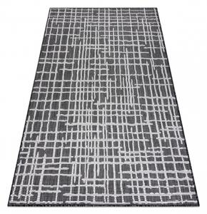 Balta Kusový koberec Sisalový SION 22144 Proužky černý / ecru Rozměr: 140x190 cm