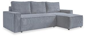 ROHOVÁ SEDAČKA, textil, světle šedá MID.YOU - Sedací soupravy, Online Only