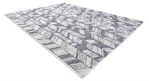 Balta Kusový koberec Sisalový SION 22180 ecru / modrý / růžový Rozměr: 80x150 cm