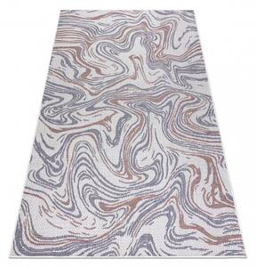 Balta Kusový koberec Sisalový SION 2836 ecru / modrý / růžový Rozměr: 80x150 cm