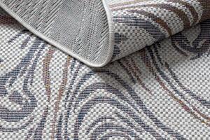 Balta Kusový koberec Sisalový SION 2836 ecru / modrý / růžový Rozměr: 120x170 cm