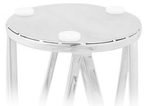 Lucerna FRAGIL 26 cm chrom/černá