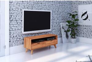 TV stolek z bukového dřeva 120x48 cm Greg - The Beds