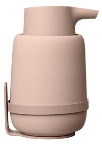 Růžový nástěnný držák na dávkovač mýdla Sono - Blomus