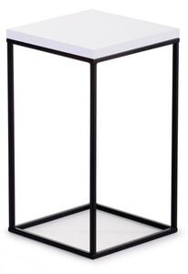 Stojan na květiny BASICLOFT 40x24 bílá/černá