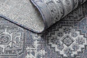 Balta Kusový koberec Sisalový SION 2832 Klasický modrý / růžový / ecru Rozměr: 140x190 cm