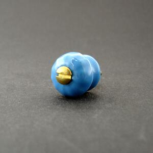 Keramická knopka-model 1-více barev Barva: Modrá světlá