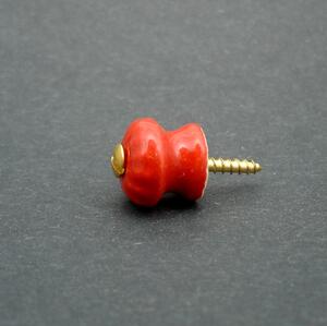Keramická knopka-model 1-více barev Barva: Červená
