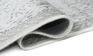 Makro Abra Kusový koberec Isphahan 84235/299 stříbrný Rozměr: 80x150 cm