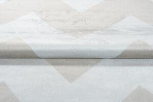 Makro Abra Moderní kusový koberec Isphahan 84271/369 CikCak béžový Rozměr: 80x150 cm
