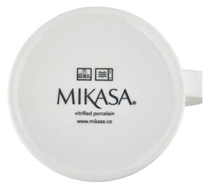 Bílá porcelánová konvice Mikasa Ridget, 1,4 l