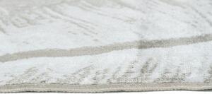 Makro Abra Moderní kusový koberec Isphahan 84308/660 Listy béžový krémový šedý Rozměr: 80x150 cm