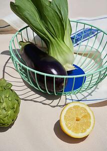 Octaevo Drátěná mísa/košík na ovoce Iris velká zelená