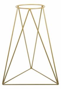 Stojan na květináč TRIANGL 90x50 cm zlatá