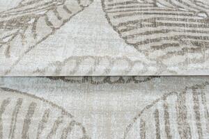 Makro Abra Moderní kusový koberec Isphahan 84162/575 Listy krémový béžový Rozměr: 80x150 cm