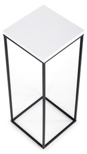 Stojan na květiny BASICLOFT 60x24 černá/bílá