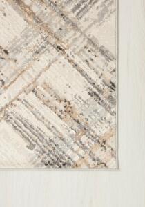 Makro Abra Moderní kusový koberec PORTLAND G505A bílý béžový Rozměr: 80x150 cm