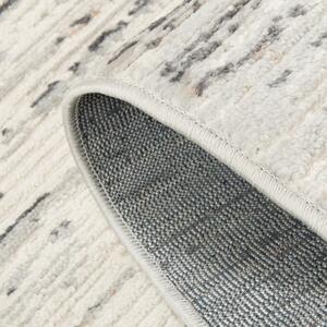Makro Abra Moderní kusový koberec PORTLAND G501A bílý béžový šedý Rozměr: 80x150 cm