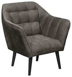KOKTEJLOVÉ KŘESLO, textil, kompozitní dřevo, antracitová MID.YOU - Křesla klasická, Online Only