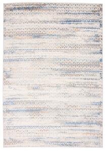 Makro Abra Moderní kusový koberec PORTLAND G494B bílý modrý Rozměr: 140x200 cm