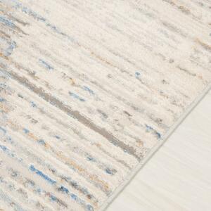 Makro Abra Moderní kusový koberec PORTLAND G501B bílý modrý Rozměr: 200x300 cm