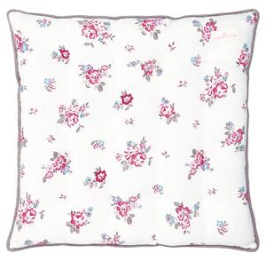 Prošívaný podsedák Elba White 40 × 40 cm