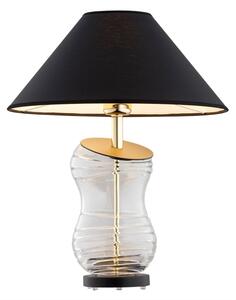 Argon 8037 - Stolní lampa VENETO 1xE27/15W/230V černá/mosaz