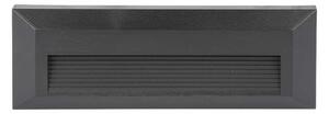 LED Venkovní schodišťové svítidlo LED/3W/230V IP65 4000K černá