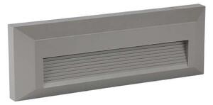 LED Venkovní schodišťové svítidlo LED/3W/230V IP65 3000K šedá