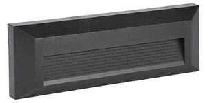 LED Venkovní schodišťové svítidlo LED/3W/230V IP65 4000K černá