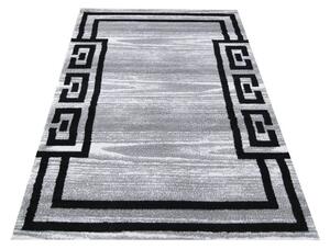Makro Abra Moderní kusový koberec Soho 04 Řecký vzor šedý Rozměr: 200x290 cm