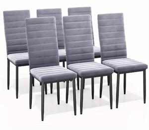 Jídelní židle - Sada židlí - židle - Sametové židle - Designové židle