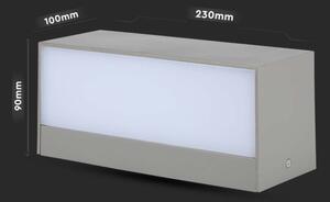LED Venkovní nástěnné svítidlo LED/12W/230V 4000K IP65