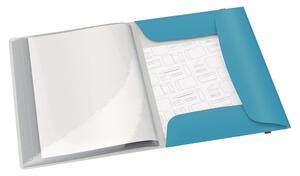 Modrá katalogová kniha Leitz Cosy, A4