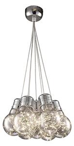 Klausen 142008 - LED Lustr na lanku BULBS LED/30W/230V lesklý chrom