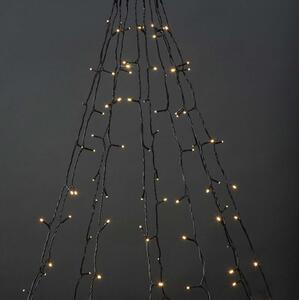 Nedis WIFILXT01W200 - LED Vánoční závěs 200xLED/8 funkcí 10x2m IP65 Wi-Fi Tuya