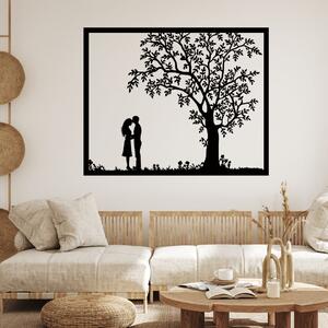 Dřevo života | Dřevěný strom na zeď SOUZNĚNÍ | Rozměry (cm): 60x48 | Barva: Černá