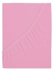Růžové prostěradlo 200x220 cm – B.E.S