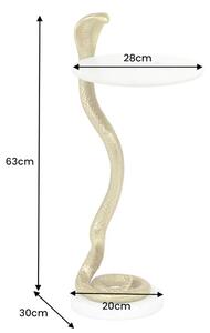 Odkládací stolek WILDLIFE COBRA 60 CM zlatý Nábytek | Doplňkový nábytek | Odkládací stolky