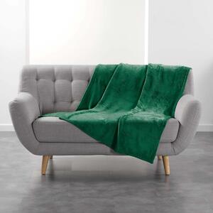Flanelový přehož FLANOU, zelený, 125 x 150 cm
