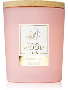 Krab Magic Wood Vanilla Sugar vonná svíčka 300 g