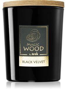 Krab Magic Wood Black Velvet vonná svíčka 300 g