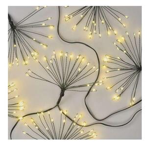 LED řetěz 300xLED 5,2+3 m teplá bílá